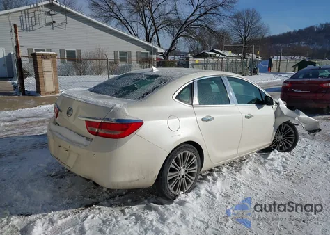 2013 Buick Verano Premium Group from USA, damaged, VIN 1G4PT5SV9D4152008